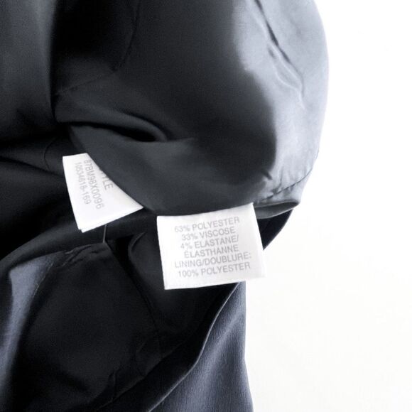 Nine West Womens Blazer Suit Jacket Long Sleeve Black Size 10 - Picture 5 of 8